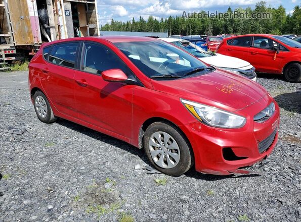KMHCT5AE1GU290940 2016 HYUNDAI ACCENT Red Front right