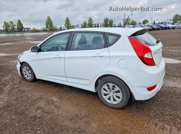 KMHCT5AE1GU292400 2016 HYUNDAI ACCENT White Задня ліва чверть