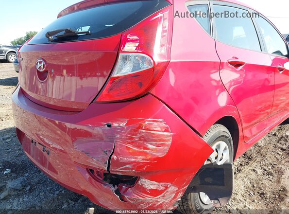 KMHCT5AE1HU311075 2017 HYUNDAI ACCENT Red Vista frontal