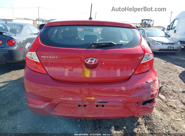 KMHCT5AE1HU311075 2017 HYUNDAI ACCENT Red 