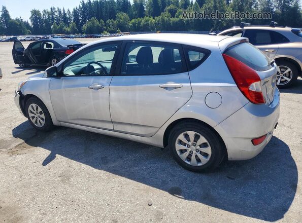 KMHCT5AE1HU344853 2017 HYUNDAI ACCENT Silver უკანა მარცხენა