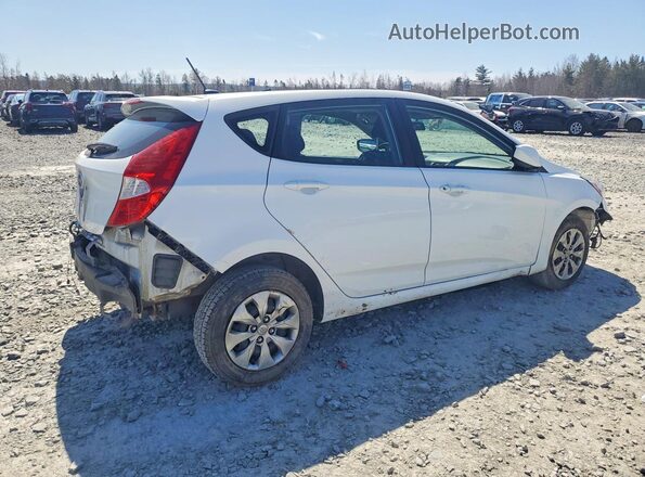 KMHCT5AE1HU353004 2017 HYUNDAI ACCENT Белый Задняя правая четверть
