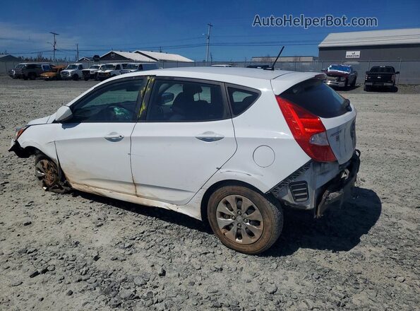KMHCT5AE1HU353004 2017 HYUNDAI ACCENT Белый Задняя левая четверть