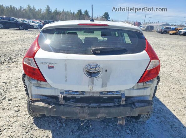 KMHCT5AE1HU353004 2017 HYUNDAI ACCENT Белый Вид сзади