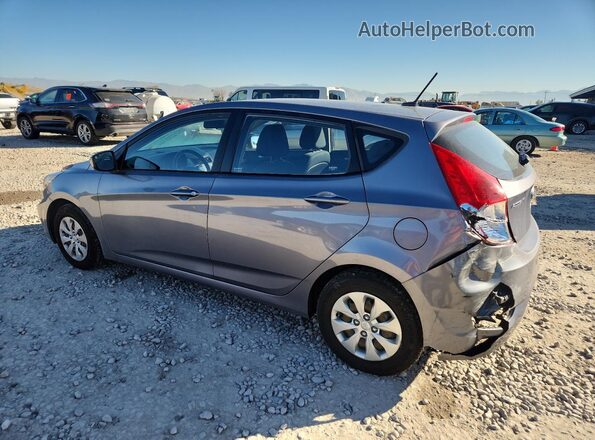 KMHCT5AE2GU255484 2016 HYUNDAI ACCENT Gray Հետևի ձախ