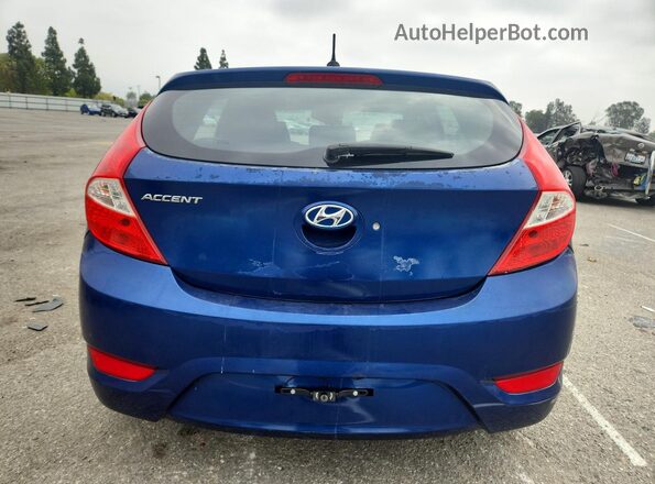 KMHCT5AE2GU261026 2016 HYUNDAI ACCENT Blue Vista trasera