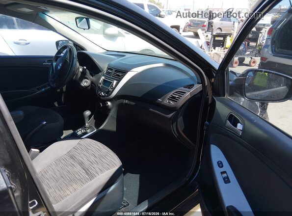 KMHCT5AE2GU275959 2016 HYUNDAI ACCENT Black Vista interior delantera