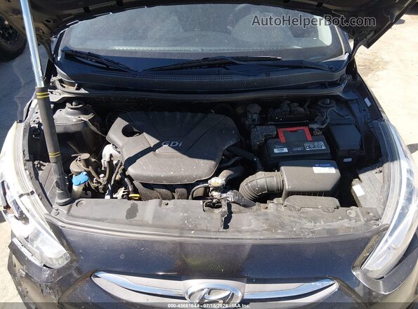 KMHCT5AE2GU275959 2016 HYUNDAI ACCENT Black Vista trasera