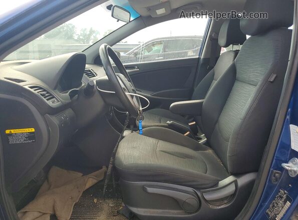 KMHCT5AE2HU313031 2017 HYUNDAI ACCENT Blue Vista interior delantera