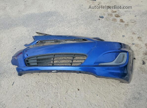 KMHCT5AE2HU313031 2017 HYUNDAI ACCENT Blue Vista del compartimento del motor