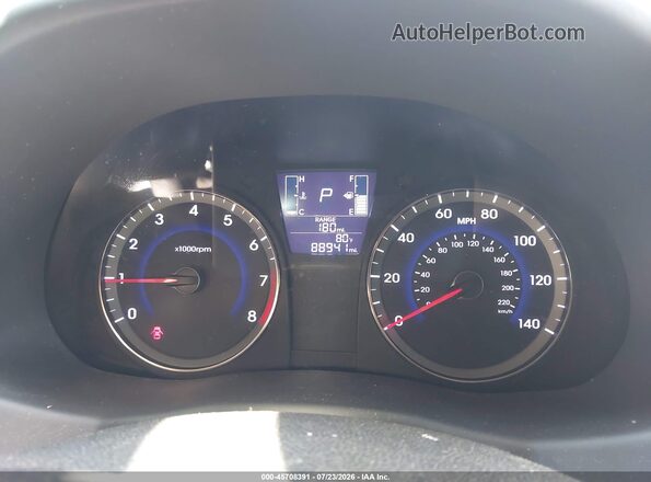 KMHCT5AE2HU355375 2017 HYUNDAI ACCENT Gray უკანა სავარძლების ხედი