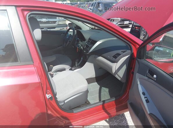 KMHCT5AE3HU325348 2017 HYUNDAI ACCENT Red Սալոնի դիմացի տեսք