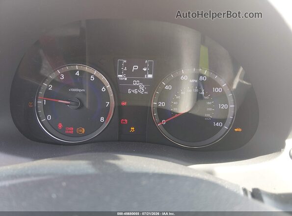 KMHCT5AE3HU325348 2017 HYUNDAI ACCENT Red Հետևի նստատեղերի տեսք