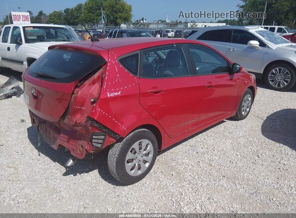 KMHCT5AE3HU325348 2017 HYUNDAI ACCENT Red Հետևի աջ