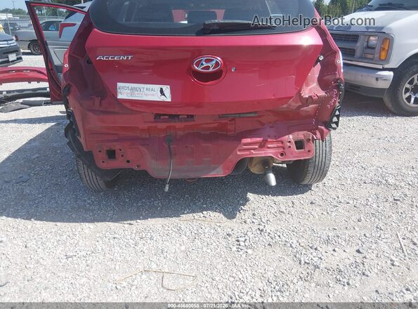 KMHCT5AE3HU325348 2017 HYUNDAI ACCENT Red Սալոնի 360 աստիճան տեսք