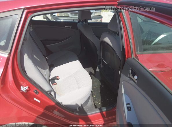 KMHCT5AE3HU325348 2017 HYUNDAI ACCENT Red VIN կոդի պիտակի տեսք