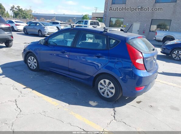 KMHCT5AE3HU331439 2017 HYUNDAI ACCENT Синий Задняя левая четверть