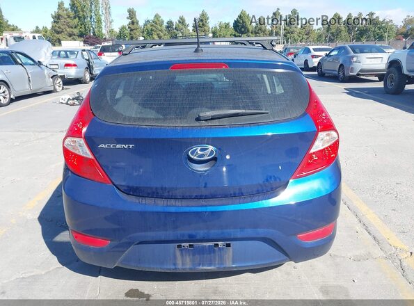 KMHCT5AE3HU331439 2017 HYUNDAI ACCENT Синий 