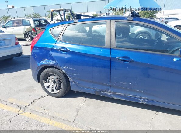 KMHCT5AE3HU331439 2017 HYUNDAI ACCENT Синий Вид спереди