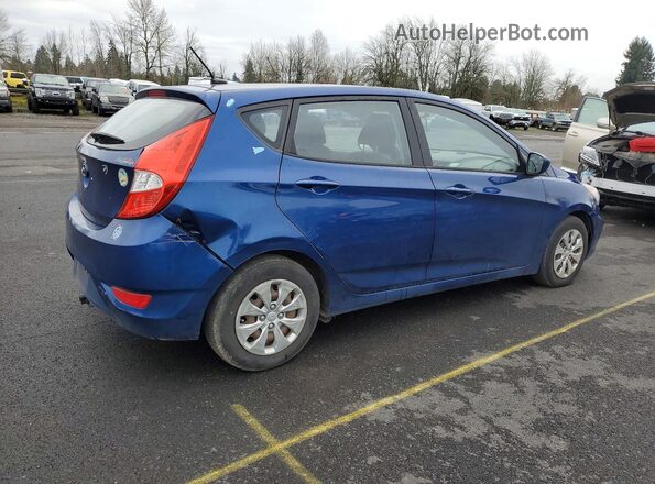 KMHCT5AE4GU255552 2016 HYUNDAI ACCENT Blue Rear right