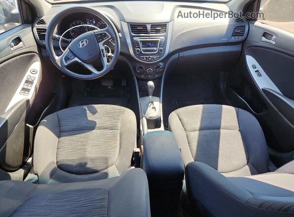 KMHCT5AE4HU313659 2017 HYUNDAI ACCENT Black Dashboard view