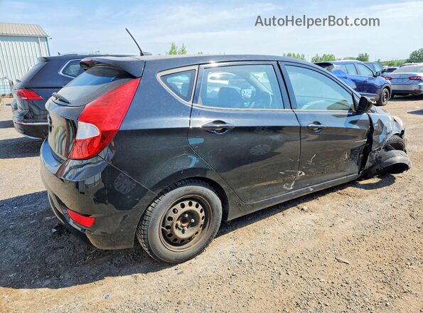 KMHCT5AE4HU313659 2017 HYUNDAI ACCENT Black Rear right