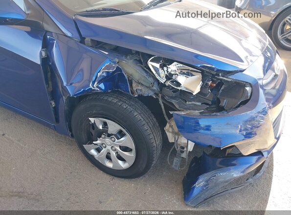 KMHCT5AE4HU315119 2017 HYUNDAI ACCENT Blue Vista frontal