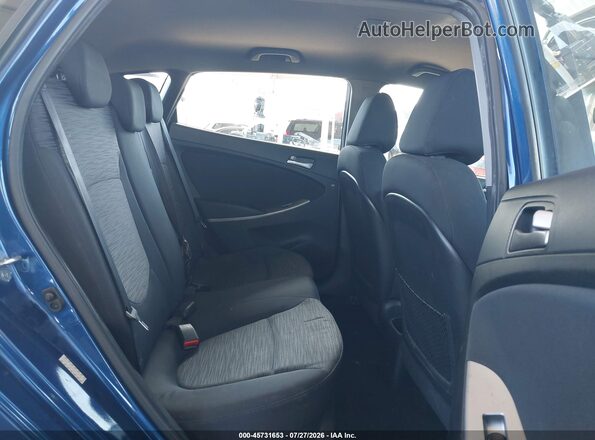 KMHCT5AE4HU315119 2017 HYUNDAI ACCENT Blue Vista de la etiqueta del VIN