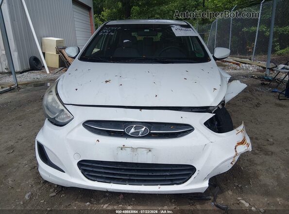 KMHCT5AE6GU239143 2016 HYUNDAI ACCENT White Вид щитка приладів