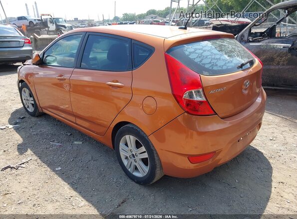 KMHCT5AE6GU244276 2016 HYUNDAI ACCENT Orange Rear left