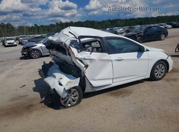 KMHCT5AE6GU252782 2016 HYUNDAI ACCENT White Tył prawy