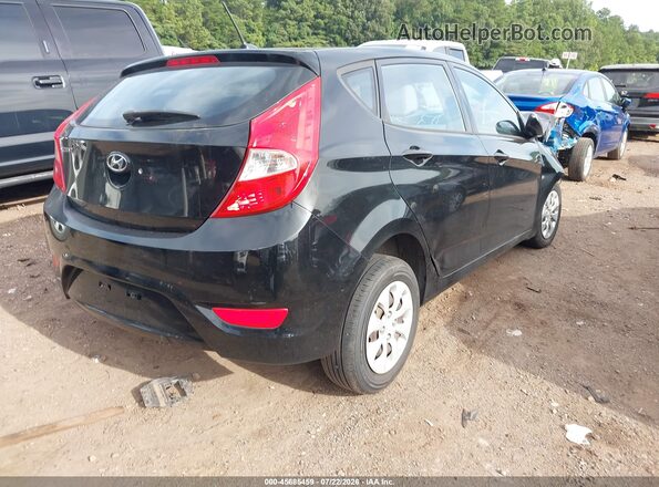 KMHCT5AE6GU281361 2016 HYUNDAI ACCENT Черный Задняя правая четверть