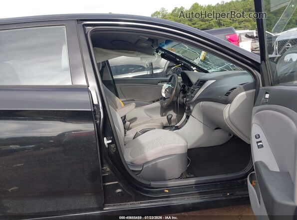 KMHCT5AE6GU281361 2016 HYUNDAI ACCENT Черный Вид салона спереди