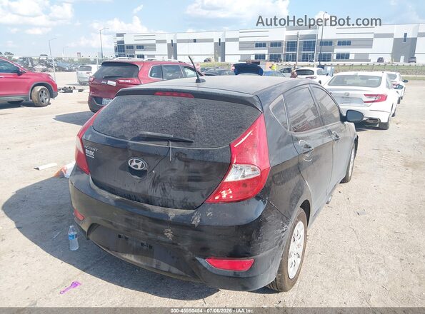 KMHCT5AE6HU301139 2017 HYUNDAI ACCENT Black Задня права чверть