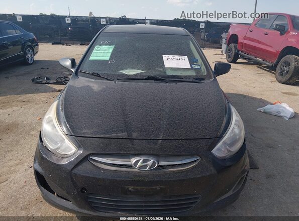 KMHCT5AE6HU301139 2017 HYUNDAI ACCENT Black Вид щитка приладів