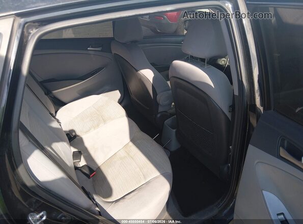 KMHCT5AE6HU301139 2017 HYUNDAI ACCENT Black Вид наклейки з VIN-кодом