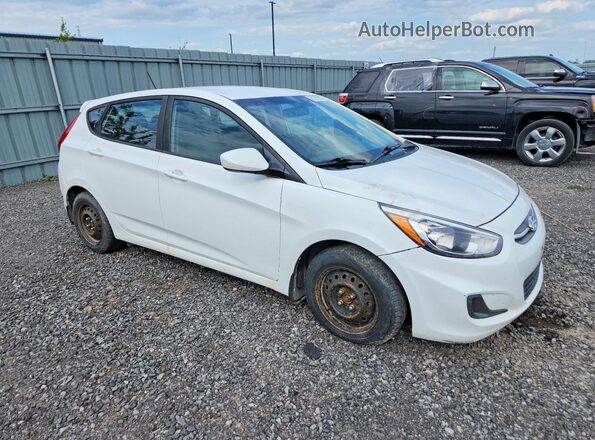 KMHCT5AE6HU335758 2017 HYUNDAI ACCENT White წინა მარჯვენა