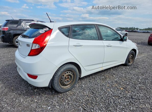 KMHCT5AE6HU335758 2017 HYUNDAI ACCENT White უკანა მარჯვენა