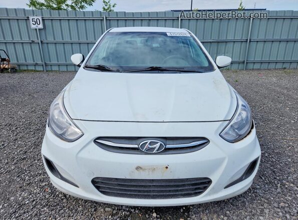 KMHCT5AE6HU335758 2017 HYUNDAI ACCENT White წინა ხედი