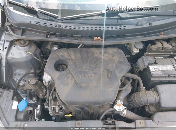 KMHCT5AE6HU338210 2017 HYUNDAI ACCENT Gray უკანა ხედი