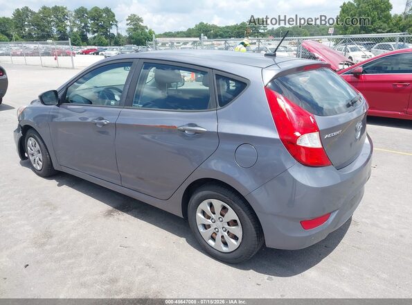 KMHCT5AE6HU338210 2017 HYUNDAI ACCENT Gray უკანა მარცხენა