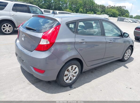KMHCT5AE6HU338210 2017 HYUNDAI ACCENT Gray უკანა მარჯვენა