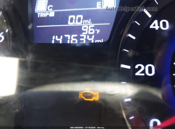 KMHCT5AE7GU254945 2016 HYUNDAI ACCENT Blue Вид щитка приладів