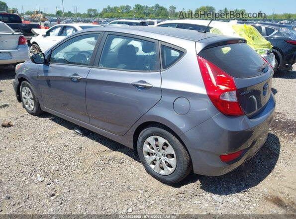 KMHCT5AE7GU268831 2016 HYUNDAI ACCENT Gray Rear left