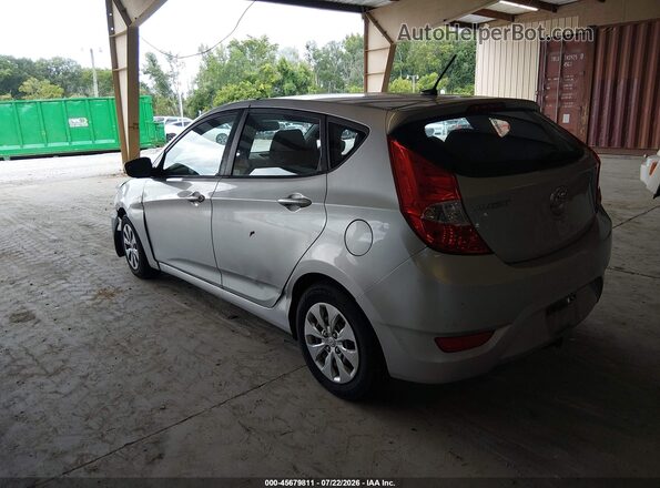 KMHCT5AE7GU279747 2016 HYUNDAI ACCENT Silver Задня ліва чверть