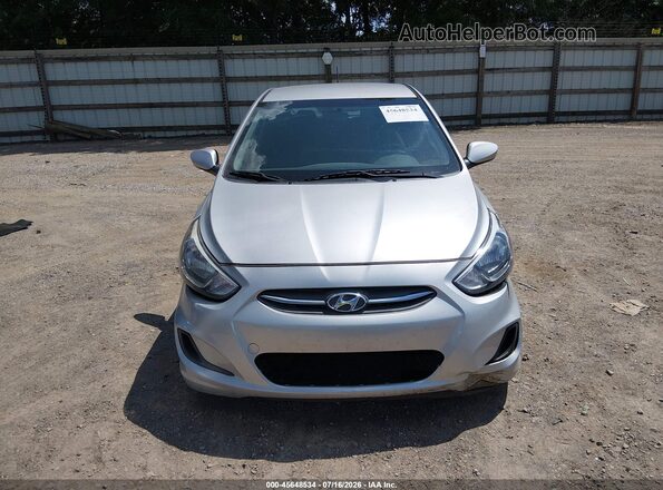 KMHCT5AE7HU335574 2017 HYUNDAI ACCENT Silver Vista del cuadro de instrumentos