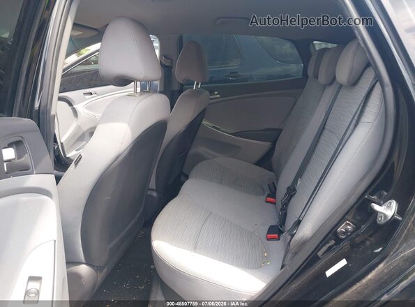 KMHCT5AE7HU336840 2017 HYUNDAI ACCENT Black Вид наклейки з VIN-кодом