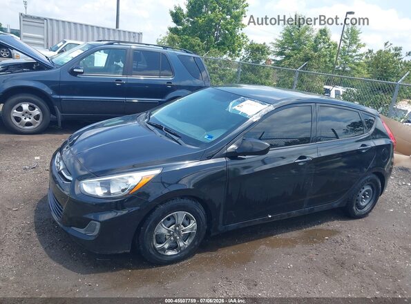 KMHCT5AE7HU336840 2017 HYUNDAI ACCENT Black Панорамний вид салону 360°