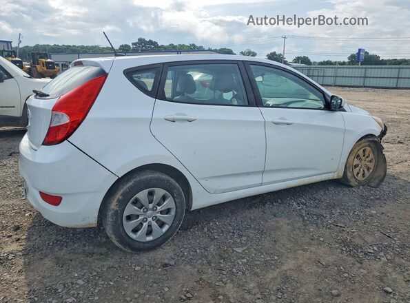 KMHCT5AE7HU351791 2017 HYUNDAI ACCENT White Задня права чверть