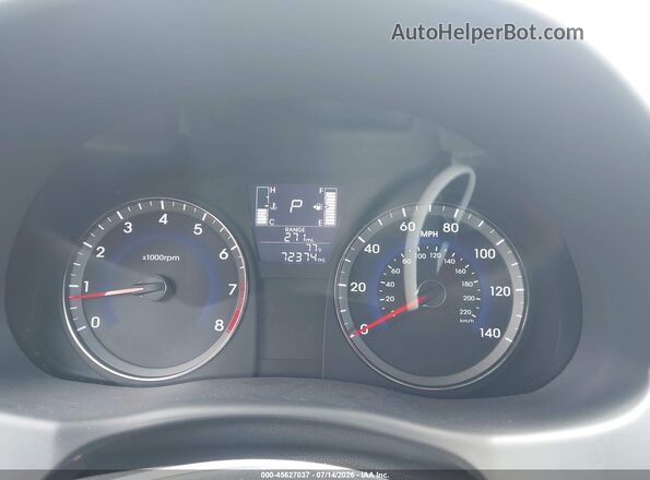 KMHCT5AE7HU357753 2017 HYUNDAI ACCENT Burgundy უკანა სავარძლების ხედი